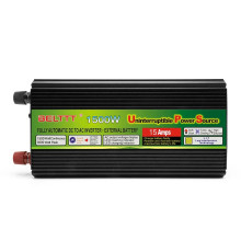 Преобразователь напряжения (инвертор) SMART solar UPS 1500W 12В/220В